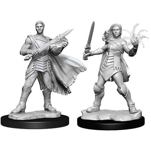 Magic the Gathering Unpainted Miniature Rowan & Will Kenrith (90342) Miniatures WizKids   