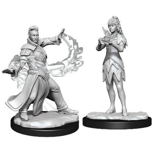Magic the Gathering Unpainted Miniatures Killian & Dina (90346) Miniatures WizKids   