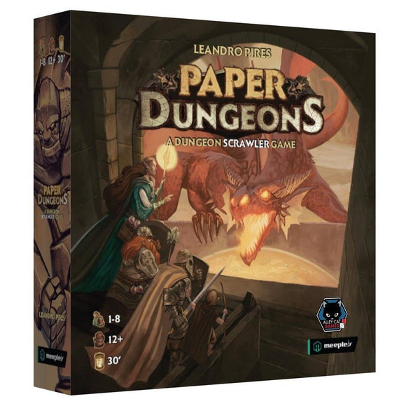 Paper Dungeons Board Games Alley Cat Games