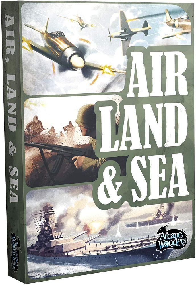 Air, Land & Sea Revised Edition Card Games Arcane Wonders Air Land & Sea Revised