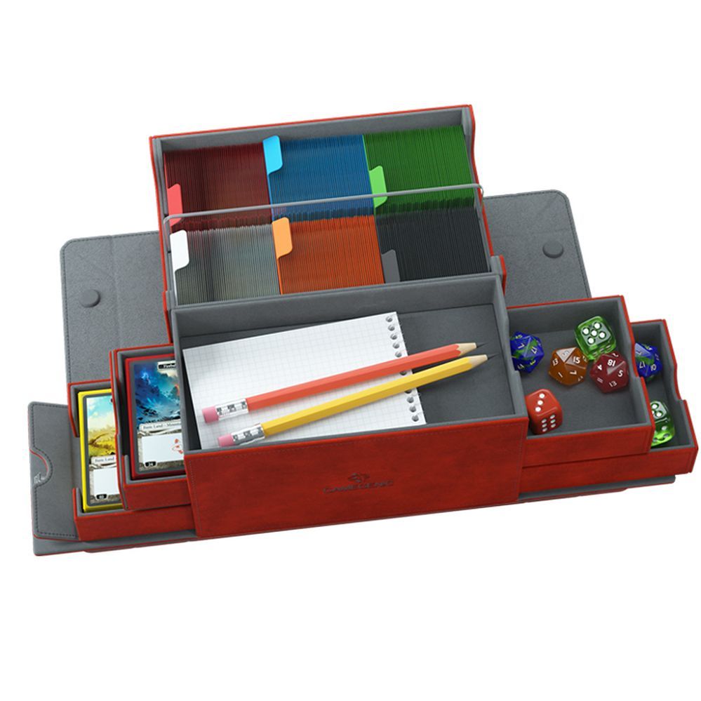 Gamegenic The Games' Lair 600+ Deck Box - Red (20088) Supplies Gamegenic