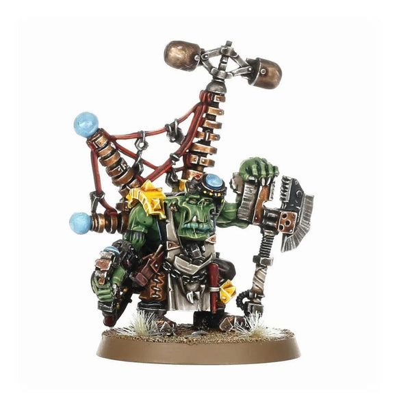 Warhammer 40K Orks: Big Mek with Kustom Force Field Miniatures Games Workshop   