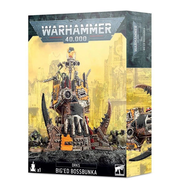 Warhammer 40K Orks: Big'ed Bossbunka Miniatures Games Workshop   