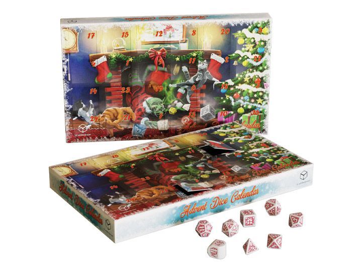 Q-Workshop Advent Dice Calendar 2 Dice Q Workshop