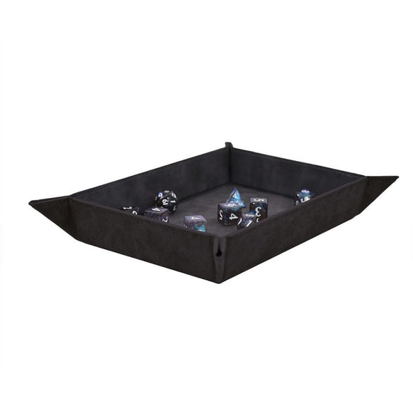 Ultra Pro Suede Dice Tray - Jet (15717)  Ultra Pro   
