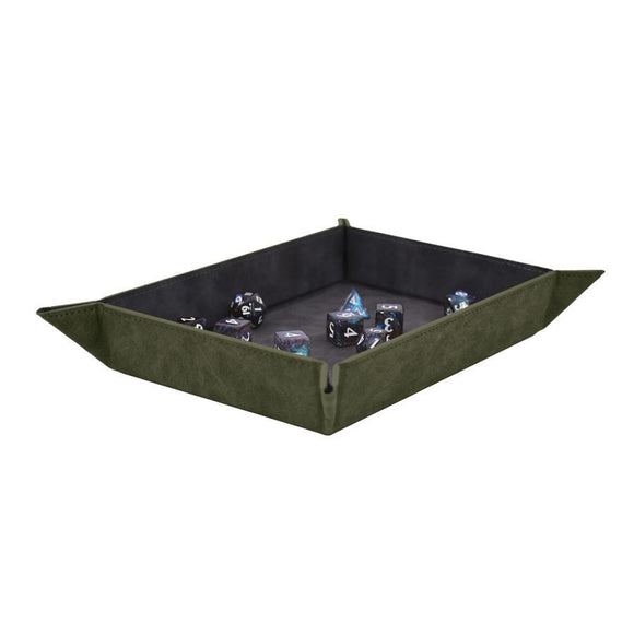 Ultra Pro Suede Dice Tray - Emerald (15720)  Ultra Pro   