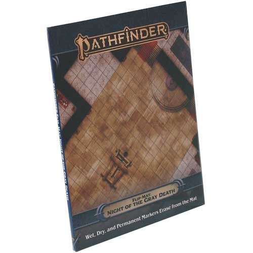 Pathfinder 2e Flip-Mat Night of the Gray Death RPG Maps Paizo   