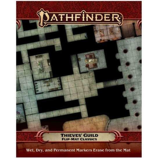 Pathfinder 2e Flip-Mat Classics Thieves' Guild RPG Maps Paizo   
