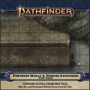Pathfinder 2e Flip-Tiles Fortress Walls & Towers  Paizo   