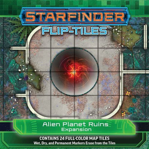 Starfinder Flip Tiles Alien Planet Ruins RPG Maps Paizo   