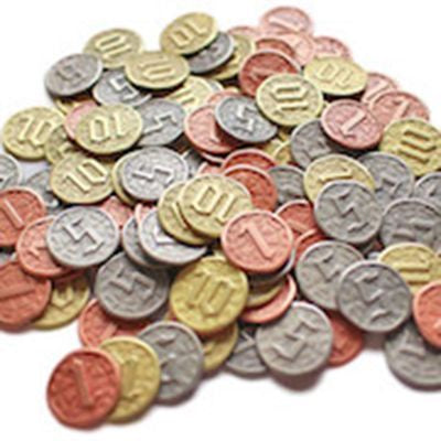 Generic Metal Coins (was Seafall Metal Coins) Board Games Asmodee