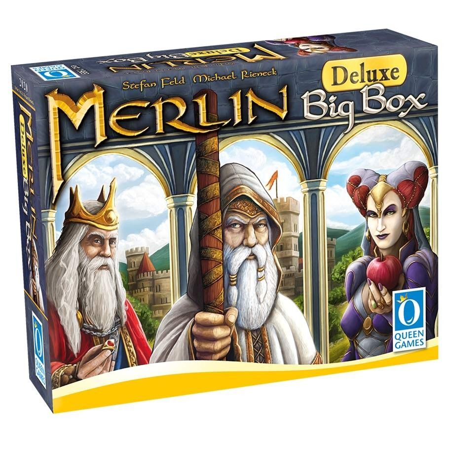 Merlin Deluxe Big Box Board Games Queen Games