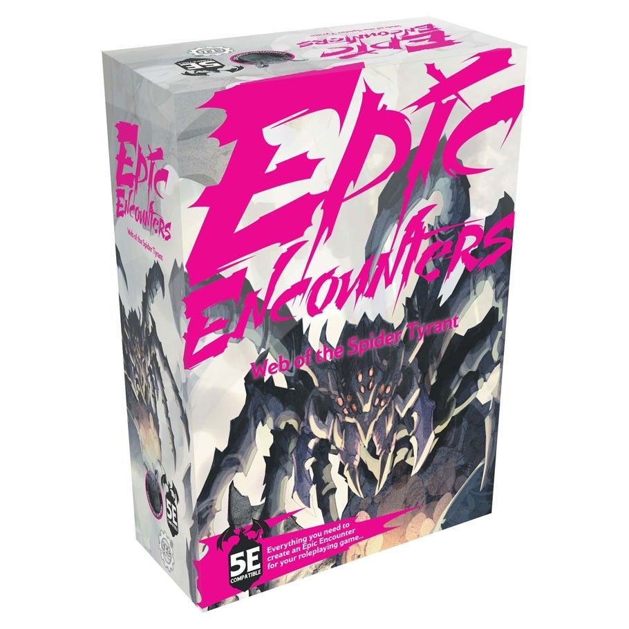 Epic Encounters Web of the Spider Tyrant Miniatures Steamforged Games   