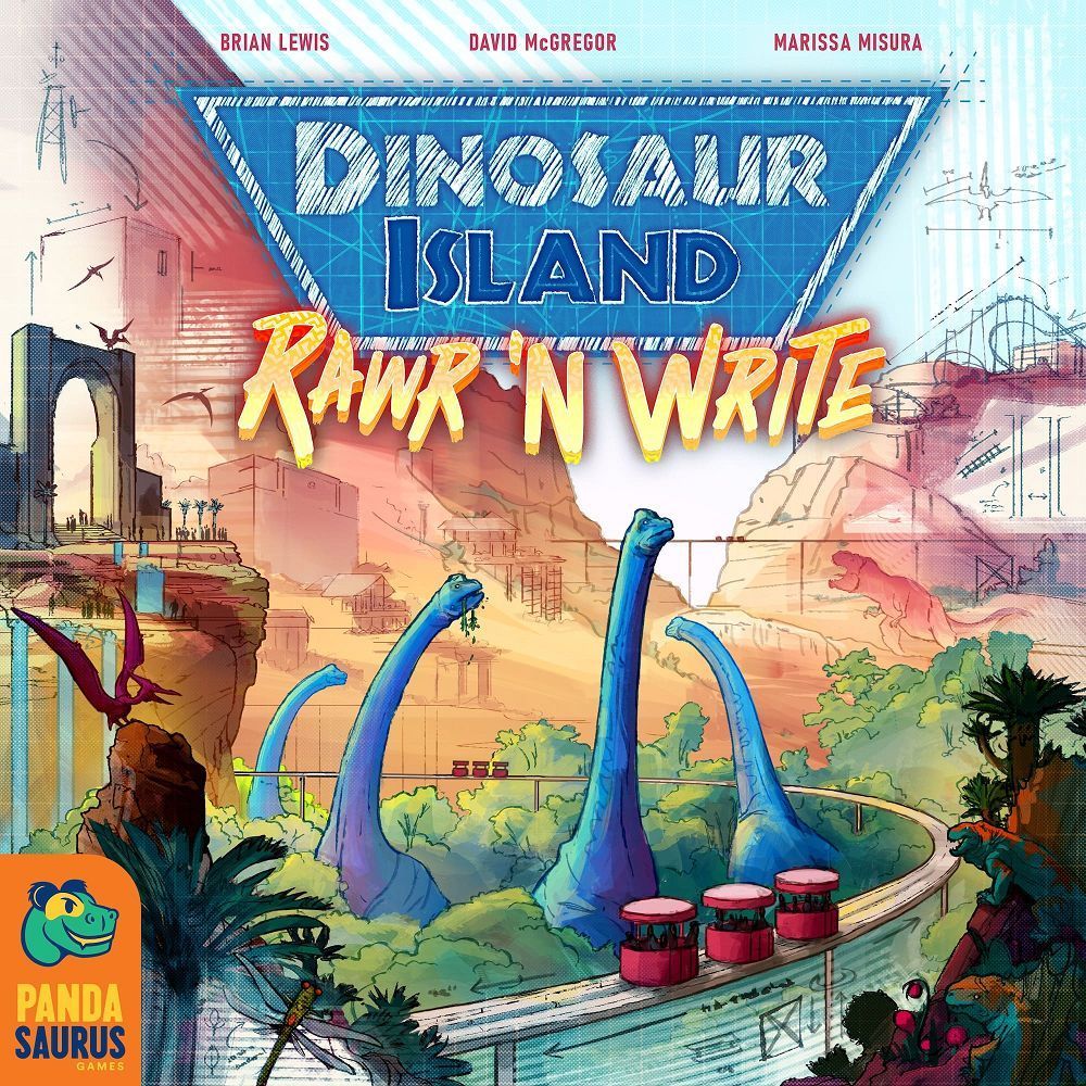 Dinosaur Island Rawr & Write Board Games Pandasaurus Games   