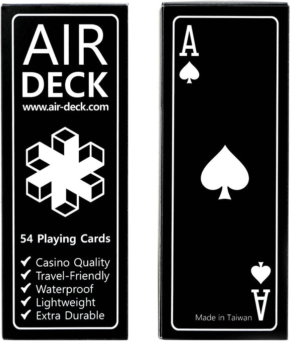 Air Deck Travel Playing Cards - Black Home page Other   