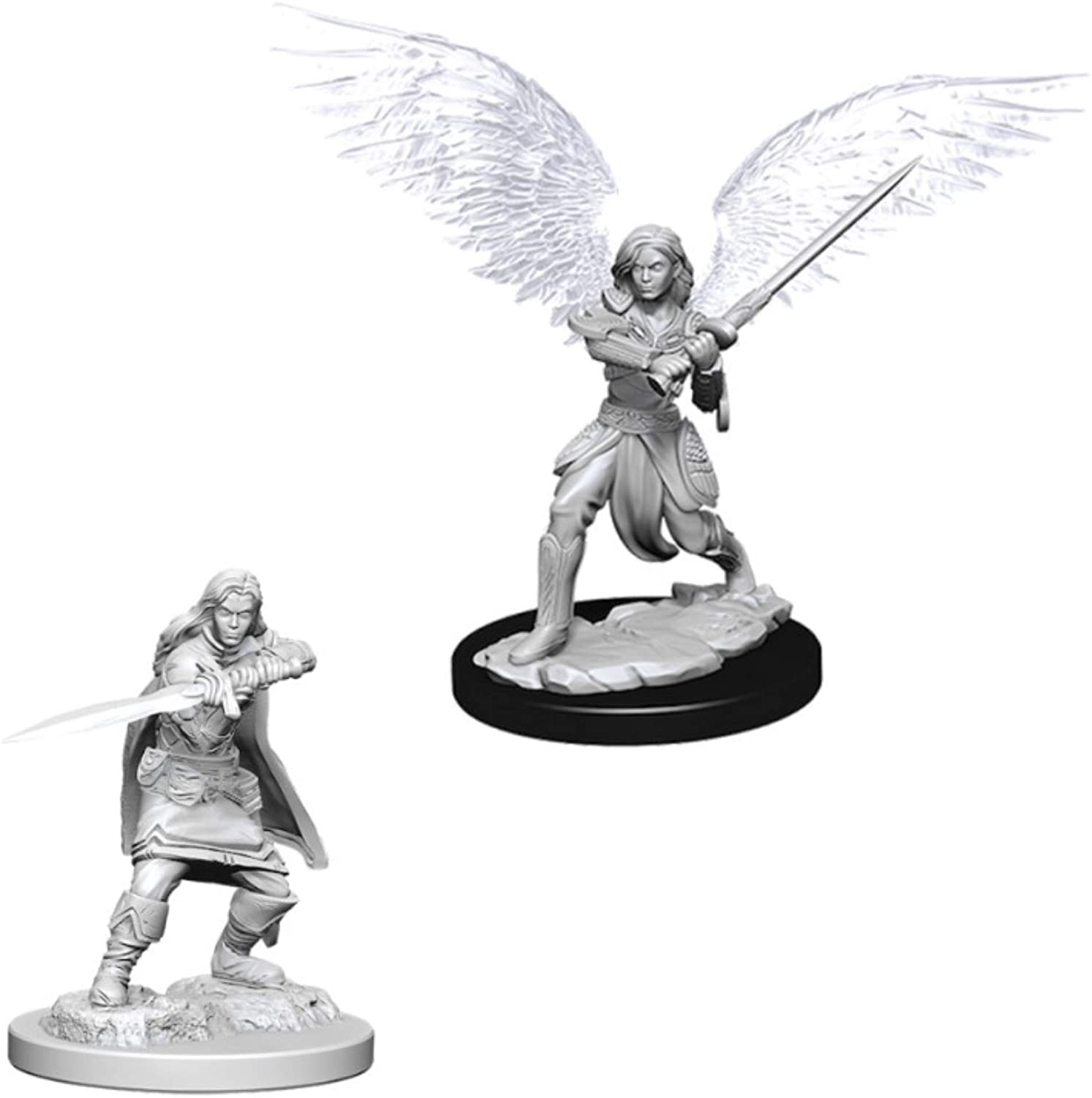 D&D Nolzur's Marvelous Unpainted Miniatures: Aasimar Female Fighter Miniatures WizKids   