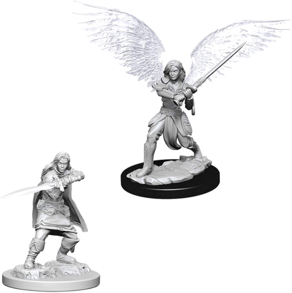 D&D Nolzur's Marvelous Unpainted Miniatures: Aasimar Female Fighter Miniatures WizKids   