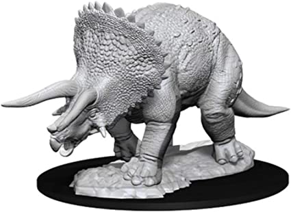 D&D Nolzur's Marvelous Unpainted Miniatures: Triceratops Home page WizKids   