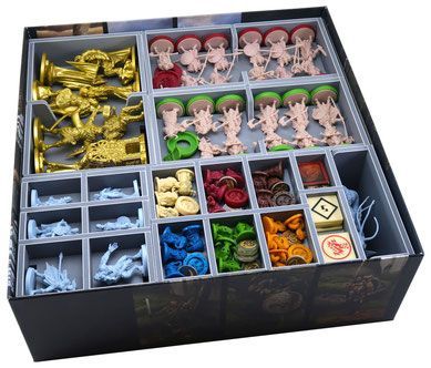 Folded Space Box Insert: Blood Rage Board Game Organization Folded Space   