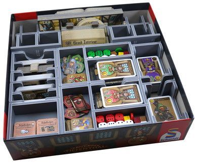 Folded Space Box Insert: Taverns of Tiefenthal Board Game Organization Folded Space   