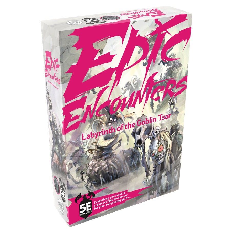 Epic Encounters Labyrinth of the Goblin Tsar Miniatures Steamforged Games   