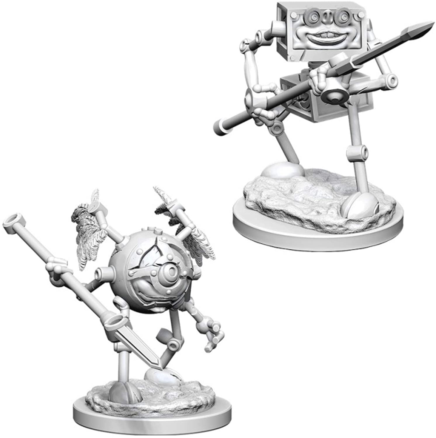 D&D Nolzur's Marvelous Unpainted Miniatures: Monodrone & Duodrone Miniatures WizKids   