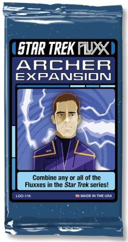 Star Trek Fluxx Archer Expansion Card Games Looney Labs