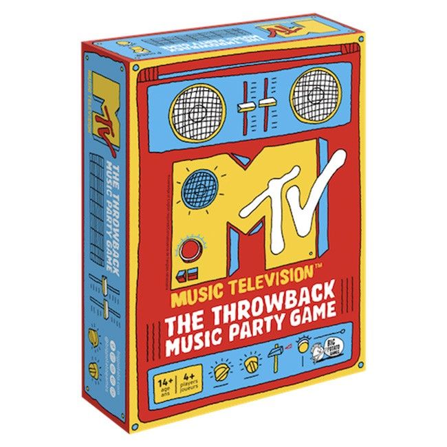 MTV: The Throwback Music Party Board Games Other