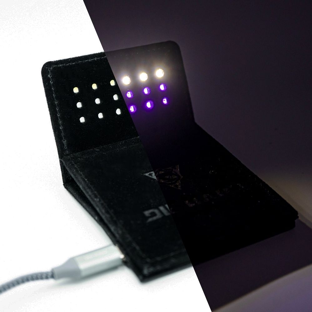 Magnetic Dice Tray Light Dice Die Hard Dice
