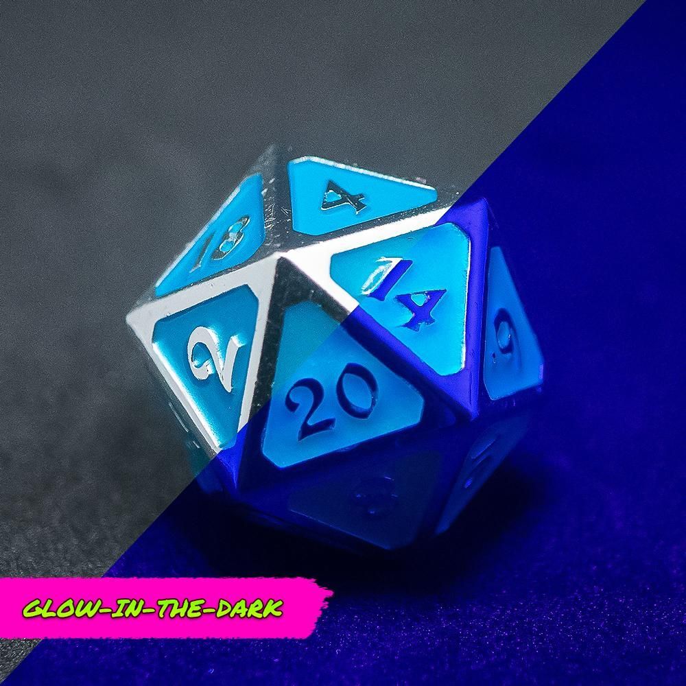 Dice Hard Dice Single MultiClass Dire D20 AfterDark Mythica Neon Rain Dice Die Hard Dice