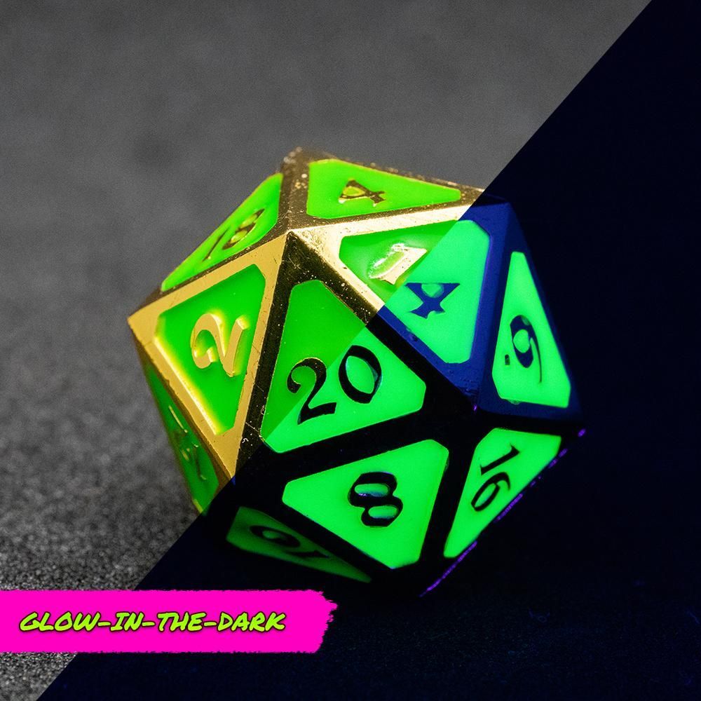 Dice Hard Dice Single MultiClass Dire D20 AfterDark Mythica Neon Wild Dice Die Hard Dice
