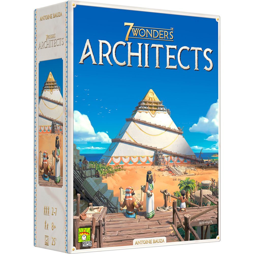 7 Wonders Architects (Used 50% Off) Board Games Asmodee