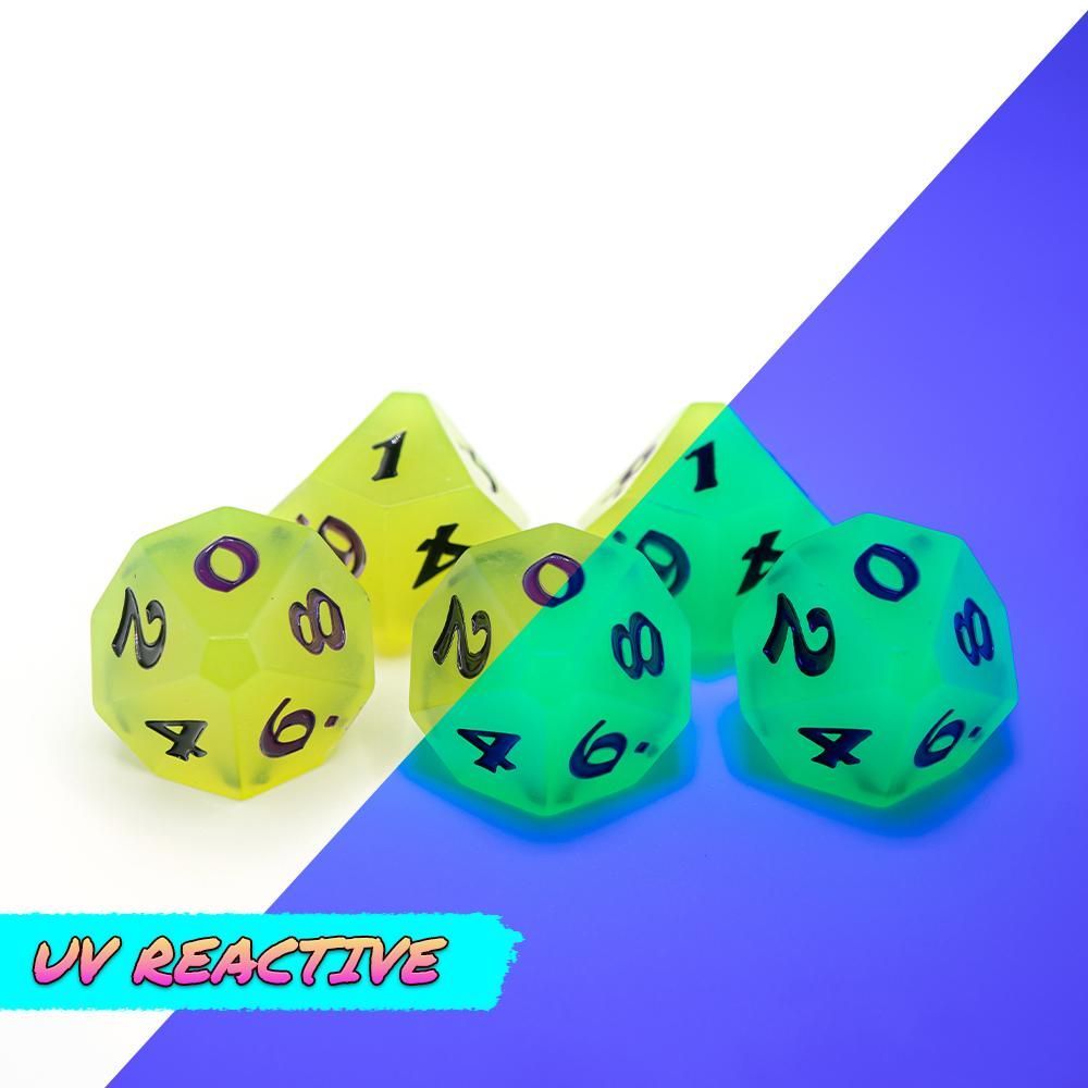 Dice Hard Dice 5ct D10 Set After Dark Hunter's Moon Dice Die Hard Dice