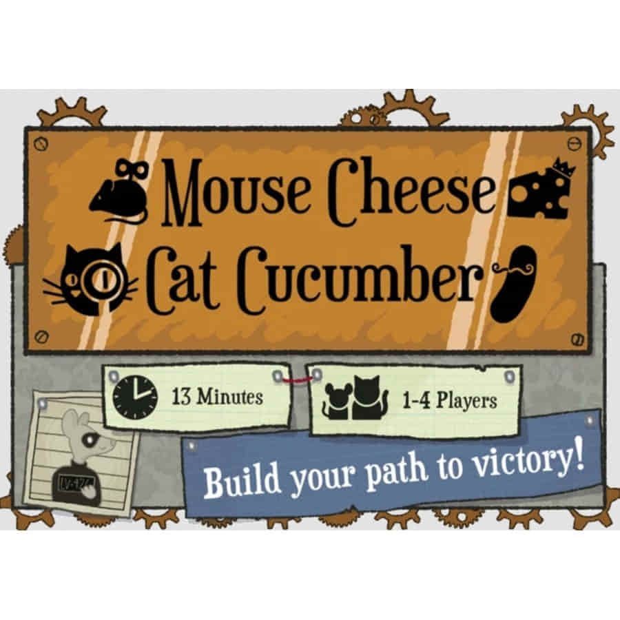 Mouse Cheese Cat Cucumber Common Ground Games