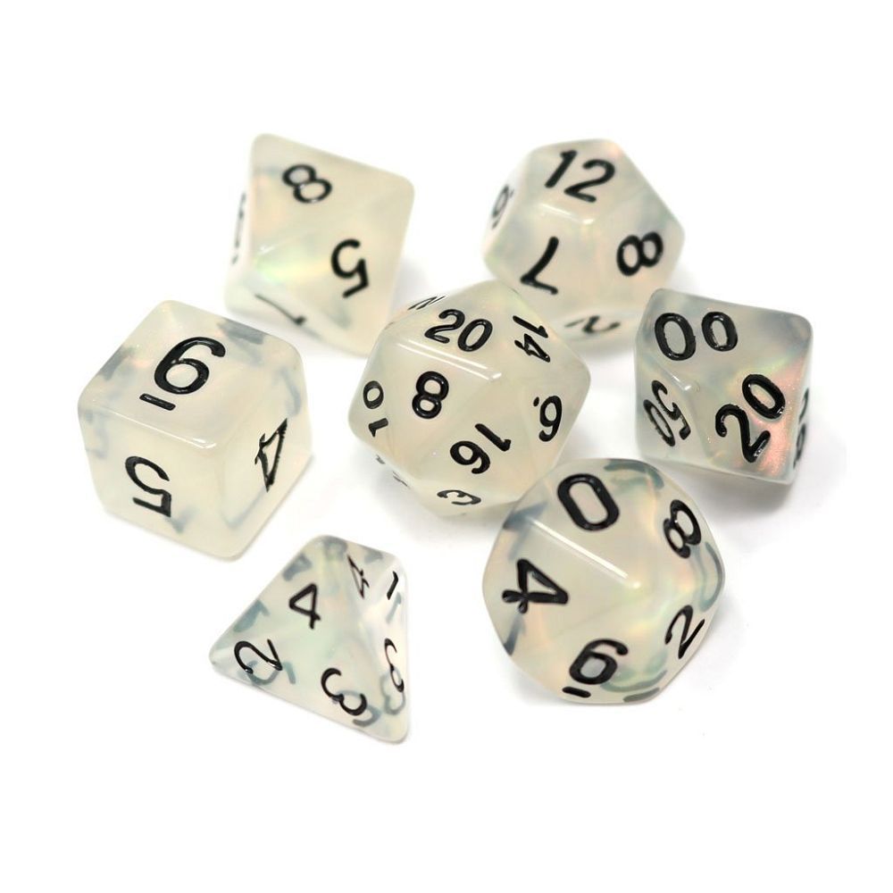 Dice Hard Dice 7ct Polyhedral Dice Set Divination Dice Die Hard Dice