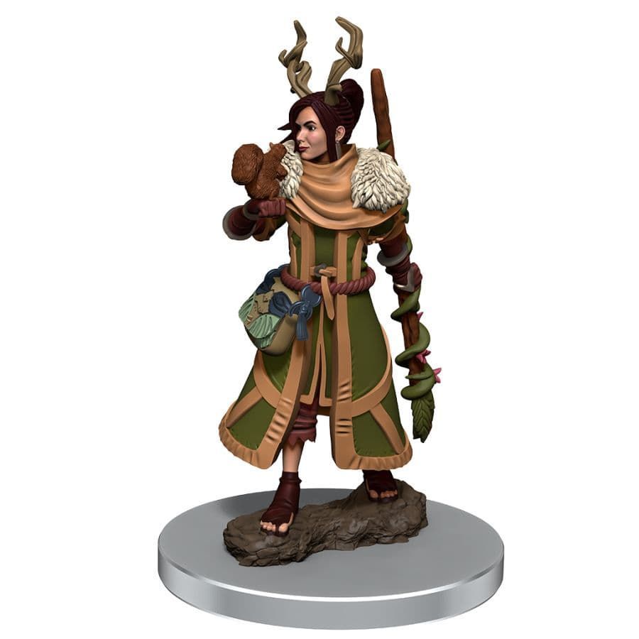 D&D Icons of the Realms Premium Prepainted Miniature Female Human Druid (93054) Miniatures WizKids   