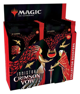 MTG: Innistrad: Crimson Vow Collector Booster Box Trading Card Games Wizards of the Coast   