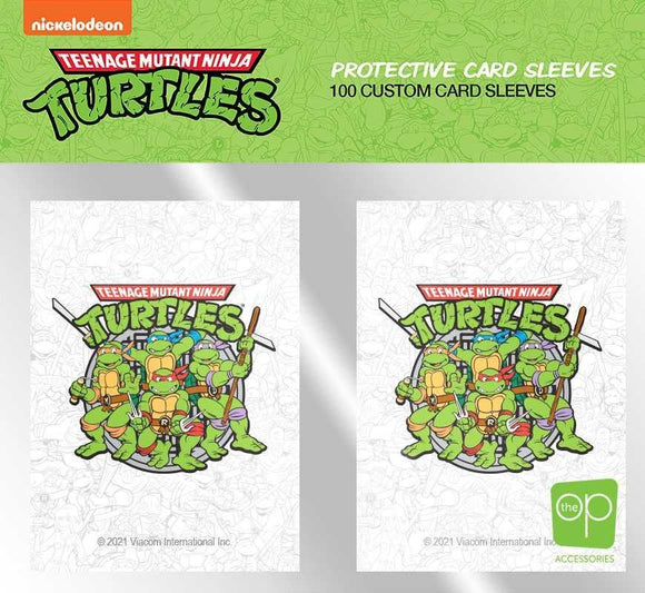 Standard Size Card Sleeves 100ct Teenage Mutant Ninja Turtles  Common Ground Games   