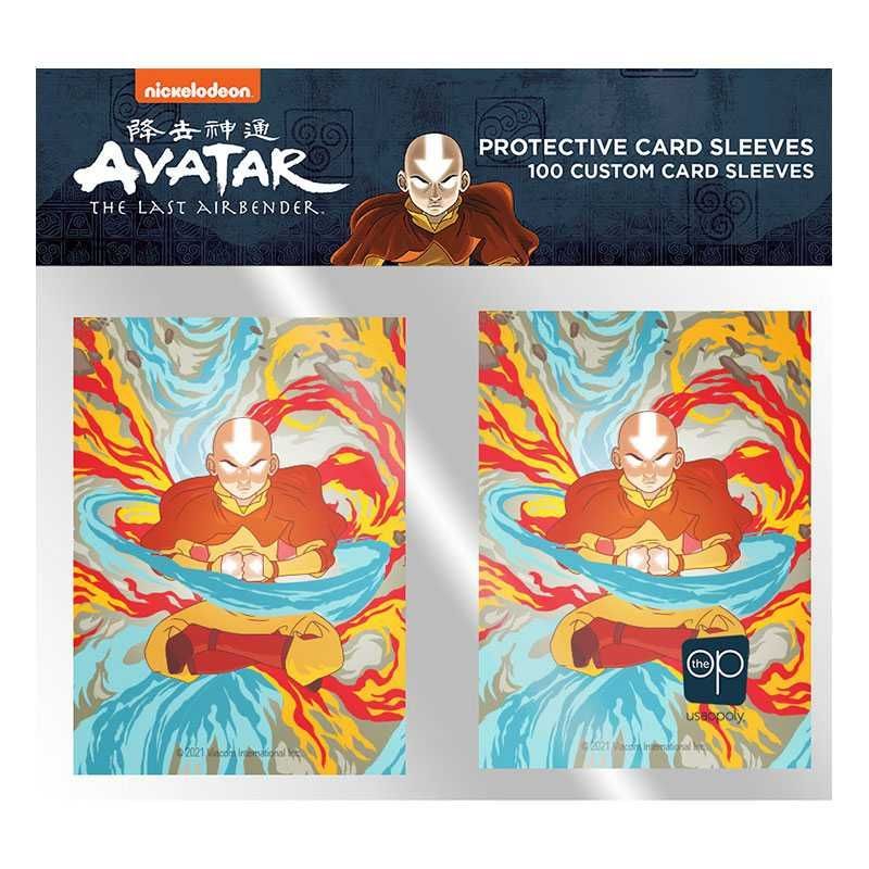 Standard Size Card Sleeves 100ct Avatar The Last Airbender Supplies USAopoly