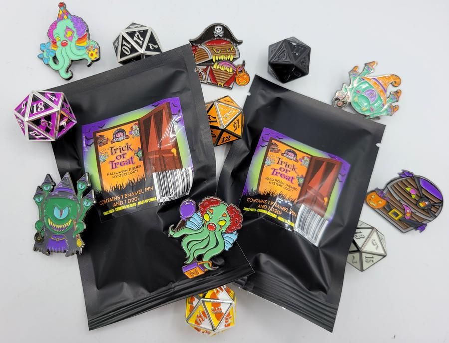 Mystery Loot Trick or Treat Bag  Foam Brain Games   