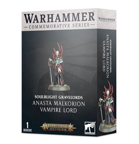 Age of Sigmar Soulblight Gravelords Anasta Malkorian Vampire Lord Miniatures Games Workshop   