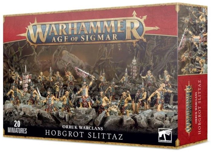 Age of Sigmar Orruk Warclans Hobgrot Slittaz Miniatures Games Workshop   