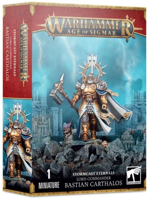 Age of Sigmar Stormcast Eternals: Lord-Commander Bastian Carthalos Miniatures Games Workshop   
