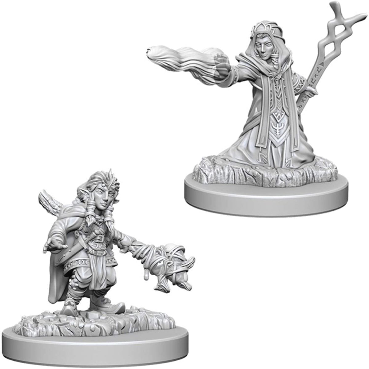 D&D Nolzur's Marvelous Unpainted Miniatures: Gnome Female Wizard Miniatures WizKids   