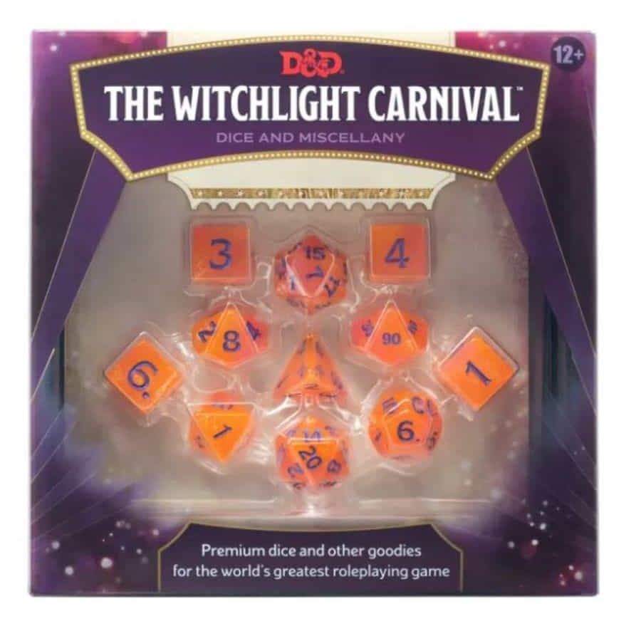 D&D 5e The Witchlight Carnival Dice and Miscellany Dice Wizards of the Coast