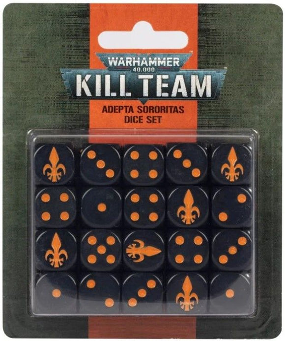 Warhammer 40K Kill Team: Adepta Sororitas Dice Set Miniatures Games Workshop   