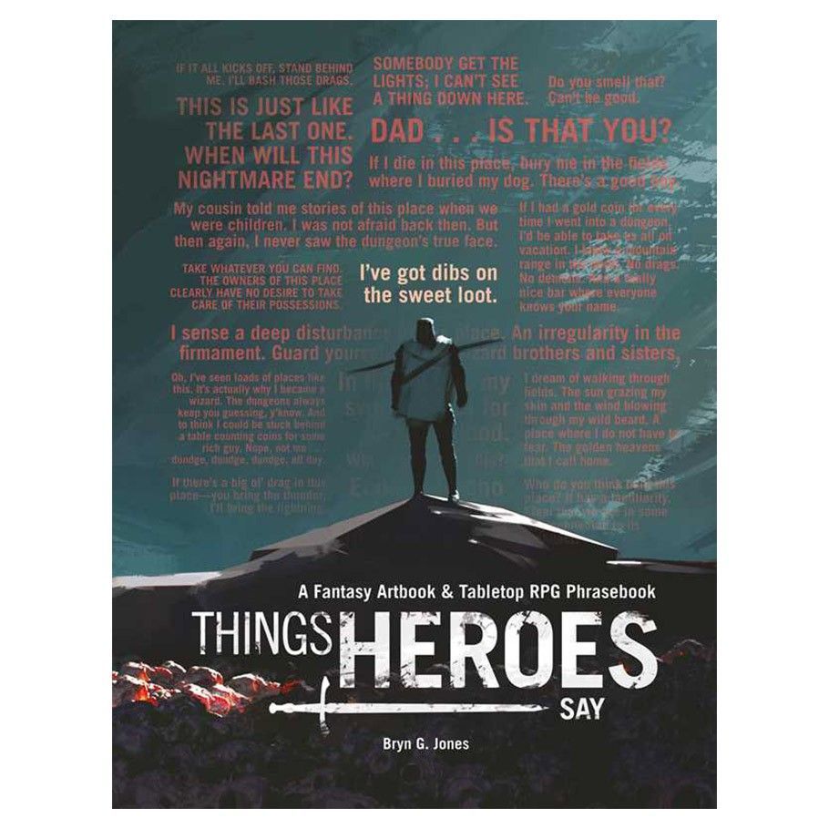 Things Heroes Say Non-RPG Books Andrews McMeel Publishing   