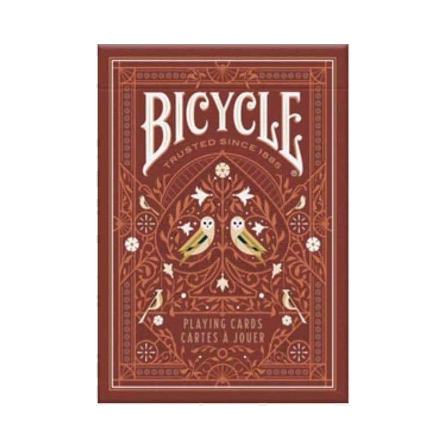 Playing Cards: Aviary Orange Card Games U.S. Playing Card Co.
