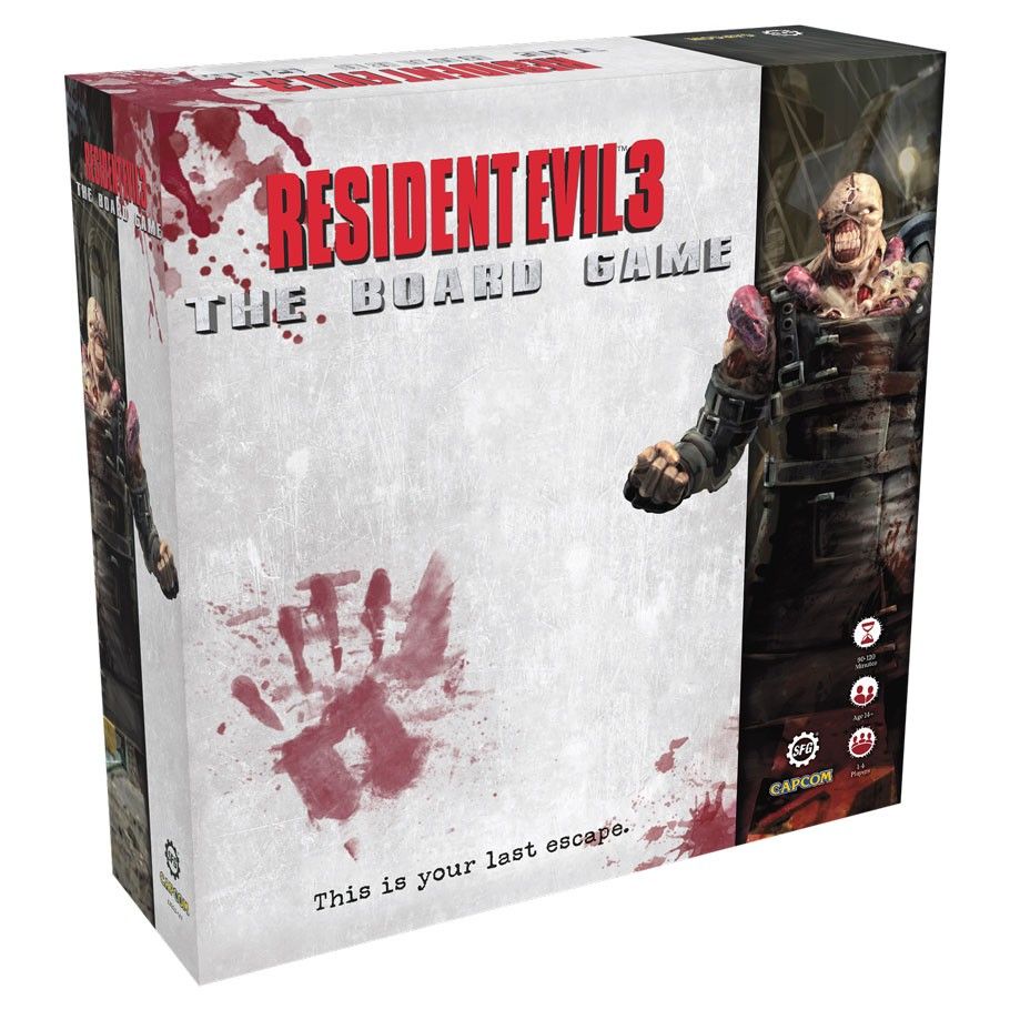 Resident Evil 3: The Board Game Board Games Steamforged Games