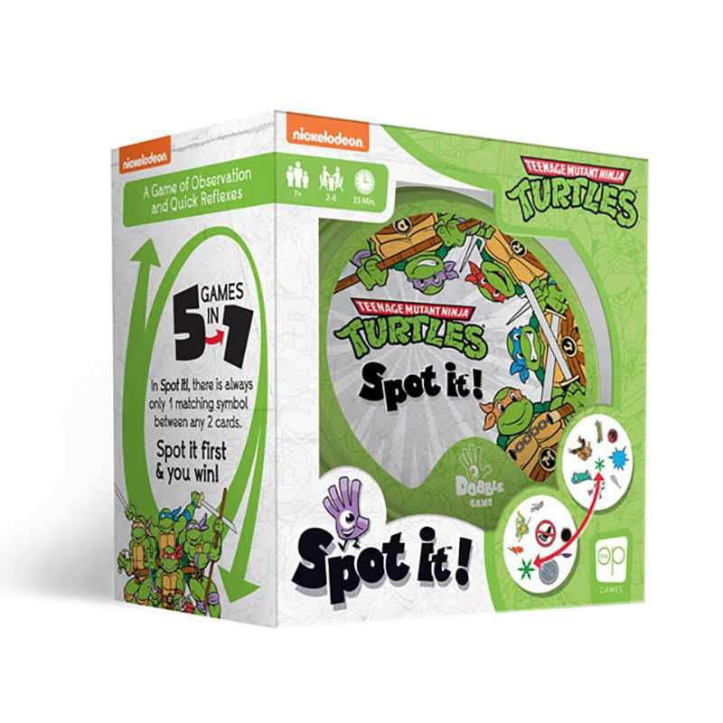 Spot It! Teenage Mutant Ninja Turtles Party Games USAopoly